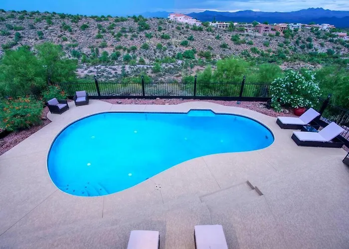 Holiday home Scenic Four Peaks Vistas Private Pool & Hot Tub *