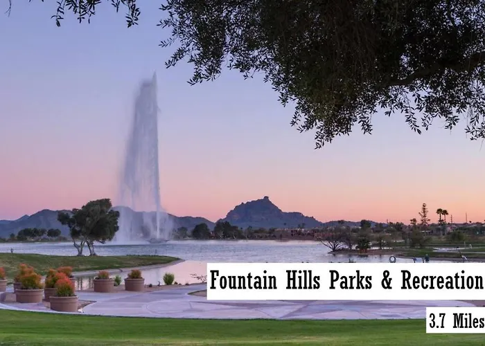 Scenic Four Peaks Vistas Private Pool & Hot Tub Holiday home *